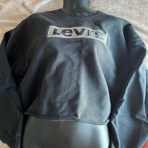LEVI’S / cropped crewneck
